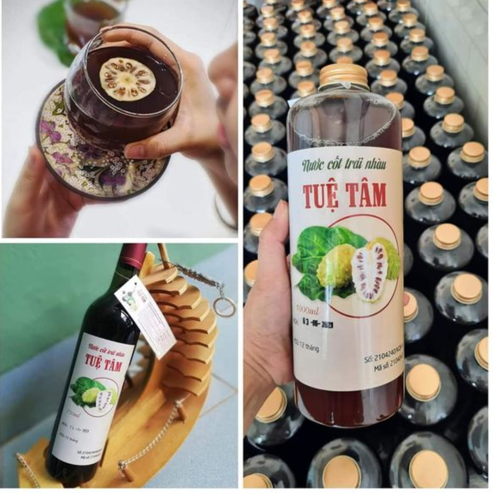 Chai Nước Cốt Nhàu 1000ml